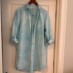 Frank & Eileen Sky Blue Shirt Jacket